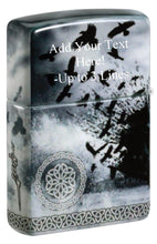 Load image into Gallery viewer, Zippo Lighter - Custom Message Engrave for Mazzi Lady Ravens- 540 Color 48969