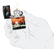 Load image into Gallery viewer, Zippo Lighter - Custom Engraved with Your Message for Galactic Landscape Design 540 Matte Pocket Lighter 46254
