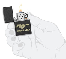 Load image into Gallery viewer, Zippo Lighter - Personalized Customize Message Engrave on Backside for Ford Design Zippo Lighter (Black Crackle #49827)