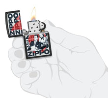 Load image into Gallery viewer, Zippo Lighter - Custom Engraved with Your Message for Lighter, Metal, Black, One Size 46475
