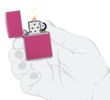 Load image into Gallery viewer, Zippo Lighter - Personalized Message Engraved on Backside Colored Windproof Lighter Hot Pink 49846