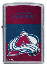 Load image into Gallery viewer, Zippo Lighter - Personalized Customize Message Engrave on Backside for Colorado Avalanche NHL Team 48035