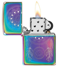 Load image into Gallery viewer, Zippo Lighter - Personalized Custom Message Engraved on Back for Dream Catcher Windproof Zippo Lighter #49023