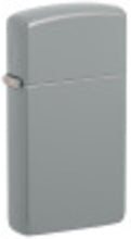 Load image into Gallery viewer, Zippo Slim Flat Grey Pocket Lighter