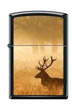 Load image into Gallery viewer, Zippo Lighter- Deer in Mist Black Matte Windproof Lighter #Z5148