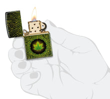 Load image into Gallery viewer, Zippo Lighter- Custom Message Engraved on Leaf Maze - 540 Fusion 46276
