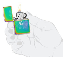 Load image into Gallery viewer, Zippo Lighter - Custom Engraved with Your Message - Yin and Yang Design, Engraved - Multi-Color 46482