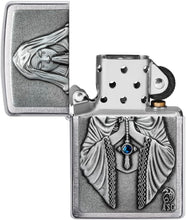 Load image into Gallery viewer, Zippo Anne Stokes Gothic Prayer Emblem Pocket Lighter