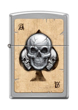 Load image into Gallery viewer, Zippo Lighter- Personalized Engrave Ace of SpadesZippo Ace Card #Z5079