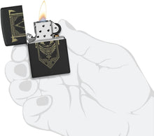 Load image into Gallery viewer, Zippo Lighter - Customized Message on for Assassins Creed , - Black Matte 48669