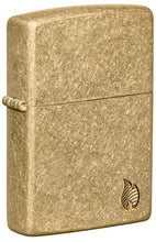 Load image into Gallery viewer, Zippo Lighter - Custom Engraved with Your Message for Lighter, Metal, Gold, One Size 46398