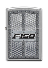 Load image into Gallery viewer, Zippo Lighter - Personalized Custom Message Engraved on Backside for Ford F-150 F150 Truck Brushed Chrome #Z5107