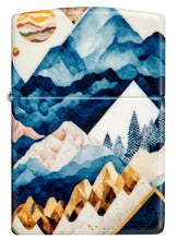 Load image into Gallery viewer, Zippo Lighter - Custom Engraved with Your Message for Mountain Collage Design 540 Matte Pocket Lighter 46262