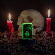 Load image into Gallery viewer, Zippo Lighter- Personalized Message Engrave Glow in The Dark UFO #49838