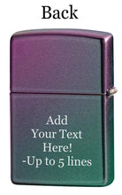 Load image into Gallery viewer, Zippo Lighter- Personalized Engrave Pro Gamer Controllers Iridescent #Z5464