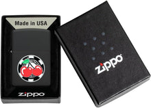 Load image into Gallery viewer, Zippo Lighter- Personalized Engrave Ace of Spades Casino Cherries 48905