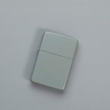 Load image into Gallery viewer, Zippo Lighter - Personalized Message Engraved on Backside Colored Windproof Lighter Flat Grey 49452
