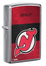 Load image into Gallery viewer, Zippo Lighter - Personalized Customize Message Engrave on Backside for New Jersey Devils NHL Team 48045