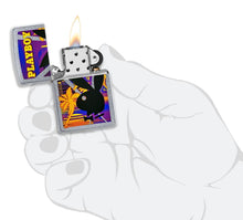 Load image into Gallery viewer, Zippo Lighter - Personalized Customize Message Engrave on Backside for Playboy Bunny in The Tropics #49523