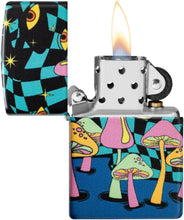 Load image into Gallery viewer, Zippo - Customized Message on Mushroom Party Glow in The Dark Pocket 46564