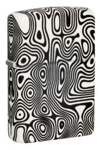 Load image into Gallery viewer, Zippo Lighter - Custom Engraved with Your Message - Glowing Swirls Design 540 Color Glow in The Dark Pocket Lighter 46012