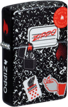 Load image into Gallery viewer, Zippo Lighter - Customized Message on Notebook 540 Matte Pocket Lighter 46707
