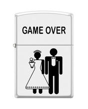 Load image into Gallery viewer, Zippo Lighter-Game Over White Matte Windproof Lighter #Z5439