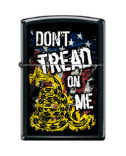 Load image into Gallery viewer, Zippo Lighter- Personalized for Don't Tread On Me USA America Flag #Z5324