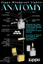 Load image into Gallery viewer, Zippo Lighter - Personalized Message Engraved on Backside Unique Classic High Polish Blue Windproof Lighter 20446