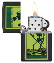 Load image into Gallery viewer, Zippo Lighter - Personalized Custom Message Engraved on Backside for Special Designs Windproof Lighter (XIII Creature Design 48416)