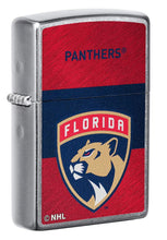 Load image into Gallery viewer, Zippo Lighter - Personalized Customize Message Engrave on Backside for Florida Panthers NHL Team 48040