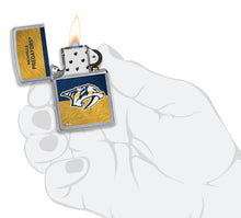 Load image into Gallery viewer, Zippo Lighter - Personalized Customize Message Engrave on Backside for Nashville Predators NHL Team 48044
