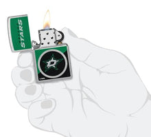 Load image into Gallery viewer, Zippo Lighter - Custom Engraved with Your Message for NHL Dallas Stars 2024 Street Chrome Pocket Lighter 46189