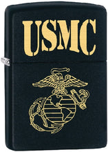 Load image into Gallery viewer, Zippo Lighter - USMC U.S. Marine Corps. Windproof Lighter (USMC #Z109)