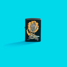Load image into Gallery viewer, Zippo - Customized Message for Rick Rietveld Day of The Dead - Black Matte 48954