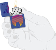 Load image into Gallery viewer, Zippo Design Royal Blue Matte Pocket Lighter