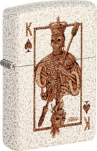 Load image into Gallery viewer, Zippo Lighter - Personalized Message Engraved on Backside for Fire Fighter Windproof Lighter (Skull 48552)