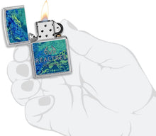 Load image into Gallery viewer, Zippo Realtree Wav3 Design Street Chrome Pocket Lighter