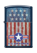 Load image into Gallery viewer, Zippo Lighter- Personalized Message for USAF U.S. Air Force Navy Matte #Z5237