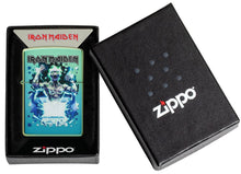 Load image into Gallery viewer, Zippo Lighter - Personalized Message Engraved on Backside for Iron Maiden Windproof Lighter (Speed of Light #49816)
