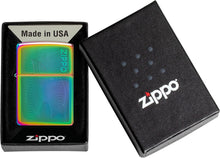 Load image into Gallery viewer, Zippo Dimensional Flame Design Multi Color Pocket Lighter