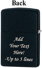 Load image into Gallery viewer, Zippo Lighter - Personalized Message Engraved on Backside Ying and Yang Windproof Lighter (Yin & Yang 29423)