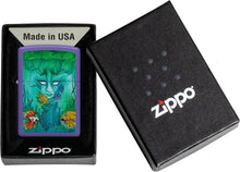 Load image into Gallery viewer, Zippo Sean Dietrich Brackish Design Purple Matte Pocket Lighter
