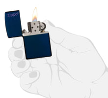 Load image into Gallery viewer, Zippo Lighter - Personalized Custom Message Engrave on Classic with Zippo Logo Windproof Lighter
