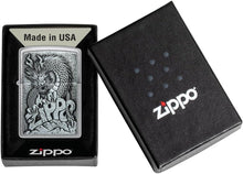 Load image into Gallery viewer, Zippo Lighter- Personalized Message Engrave for Dragon Dragon Emblem 48902
