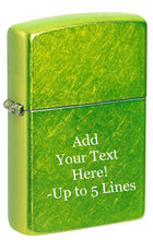 Load image into Gallery viewer, Zippo Lurid Custom Personalize Engraving Message Windproof Lighter 24513
