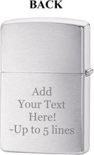Load image into Gallery viewer, Zippo Lighter- Personalized Engrave Ace of SpadesZippo Ace of Spades #48500

