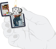 Load image into Gallery viewer, Zippo Lighter- Personalized Ace of Spades Card Game Queen of Hearts 48723
