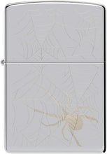 Load image into Gallery viewer, Zippo Lighter- Personalized Engrave Animals Outdoors Nature Spider Web 48767
