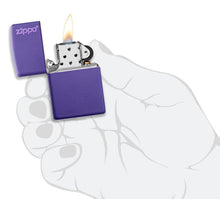 Load image into Gallery viewer, Zippo Lighter - Personalized Custom Message Engrave on Classic with Zippo Logo Windproof Lighter

